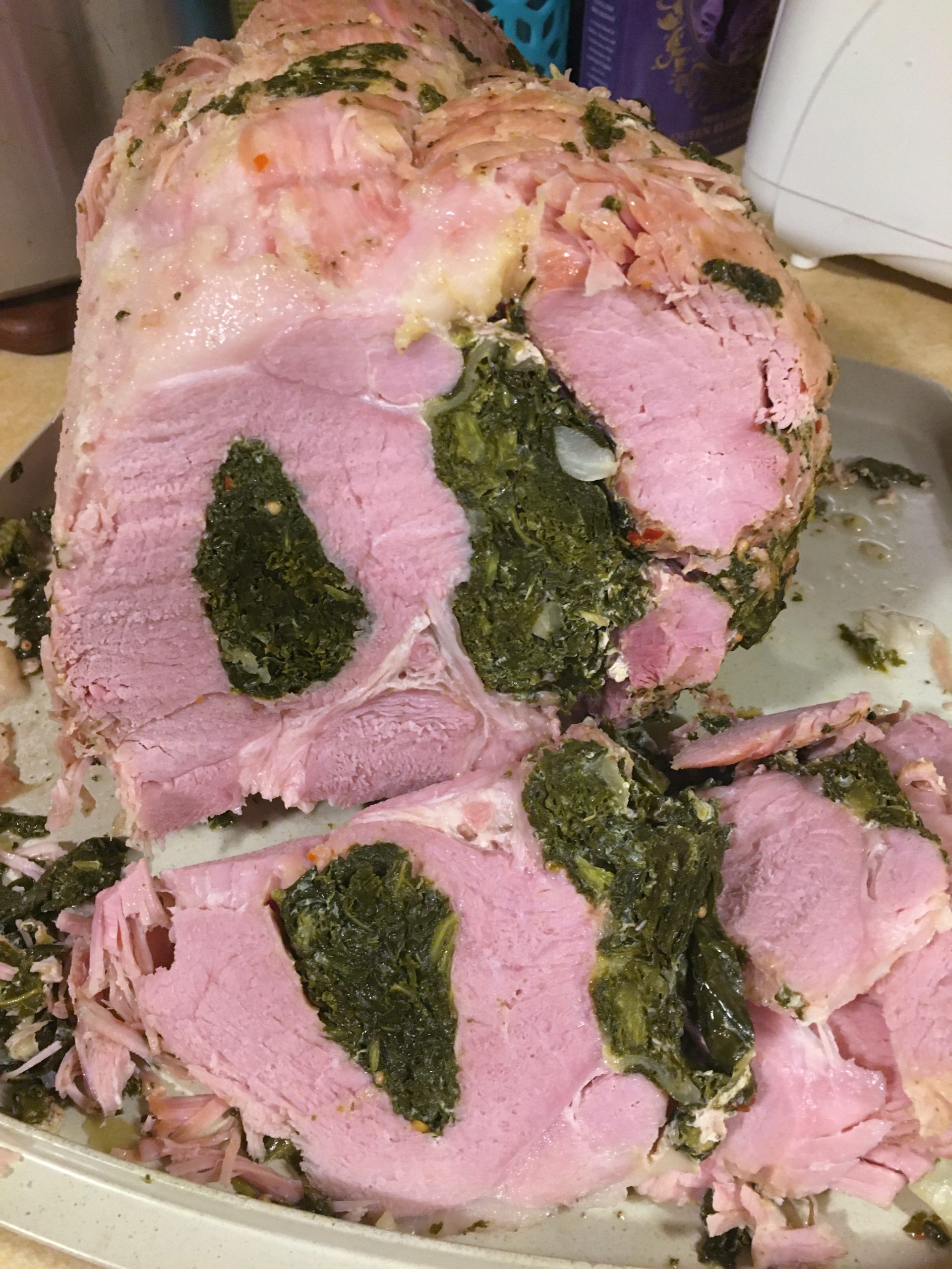 15 Traditional Maryland Foods You Must Try Before You Die: southern Maryland style stuffed ham